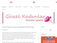 Tablet Screenshot of guzelkadinlar.mevsimlergibi.com